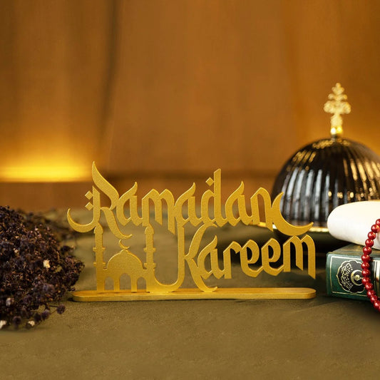Ramadan Kareem Metal Tabletop Decor