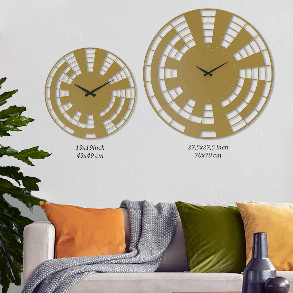 Bismillah Metal Wall Clock