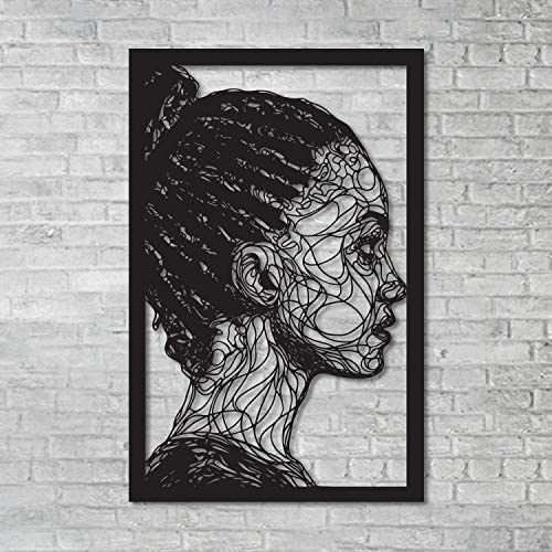 Woman Face Wall Art