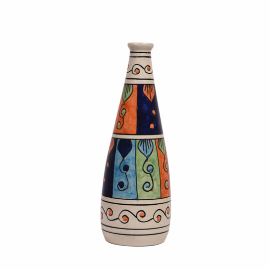 Multicolor Pattern Decorative Ceramic Vase