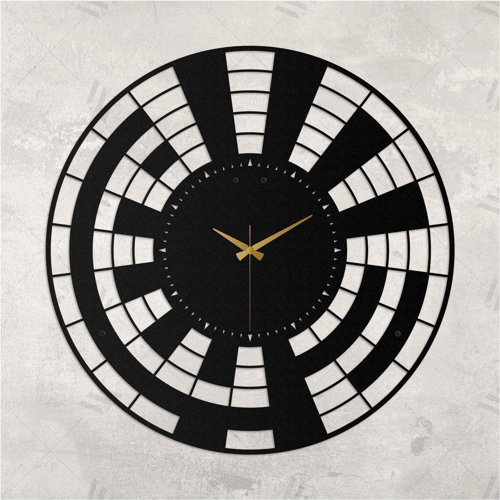 Bismillah Metal Wall Clock