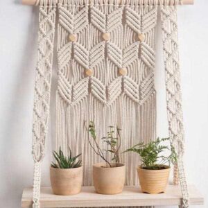 Macrame New Selves Plant Hanger