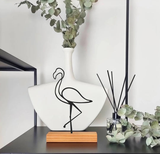 "Flamingo" Home and Office Shelf decor
