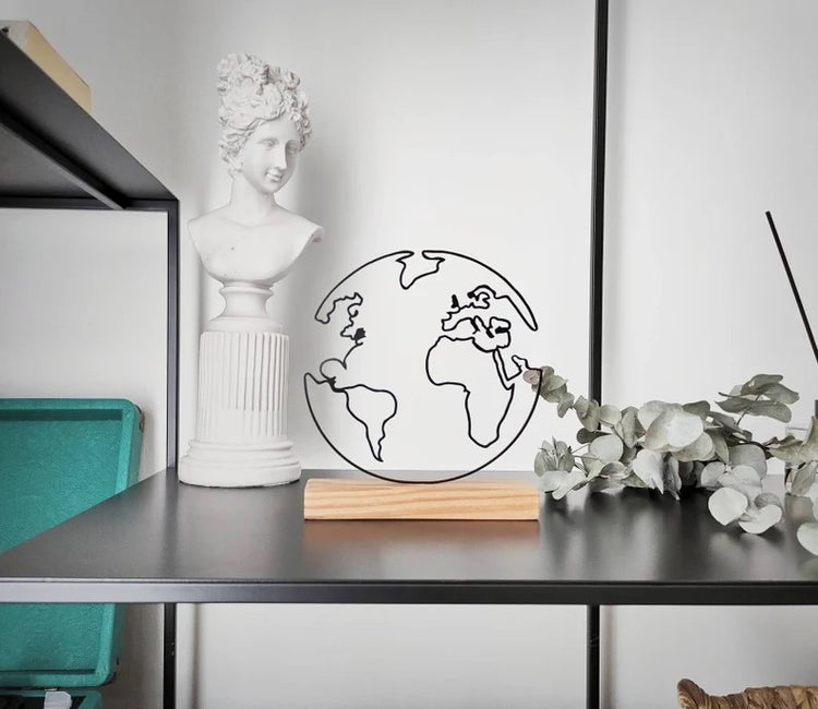 World Globe Home & Office Shelf Decor
