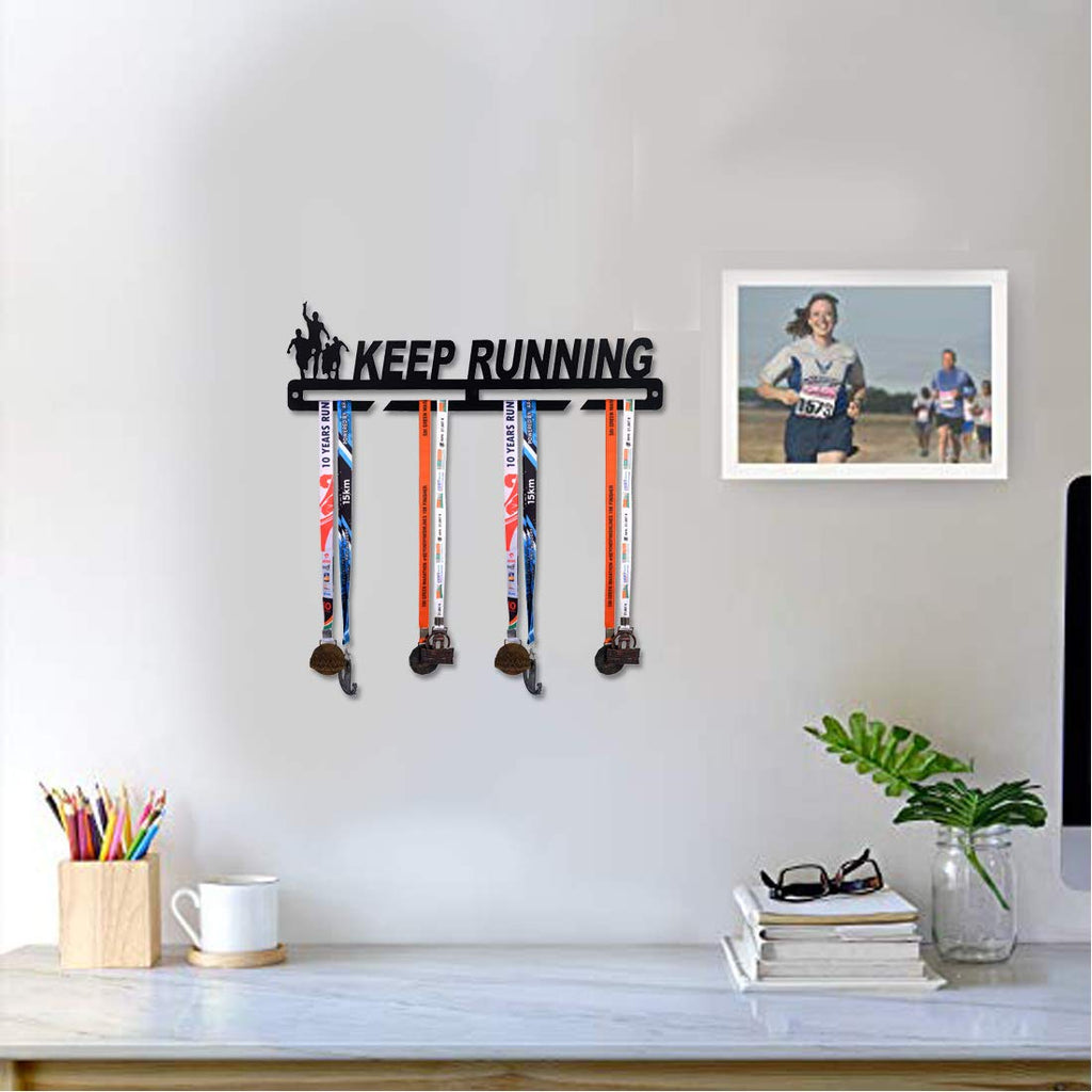 Keep-Running Medal Holder Display