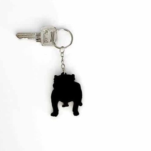 Bulldog Keychain