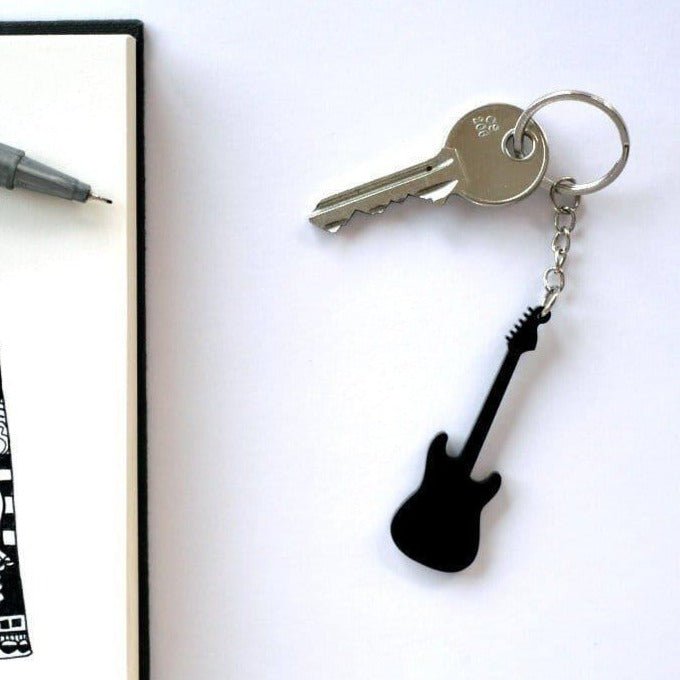 Guitar Keychain