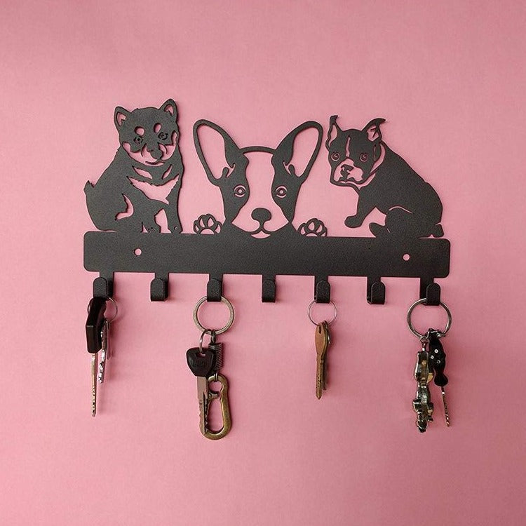 Puppies Keyholder