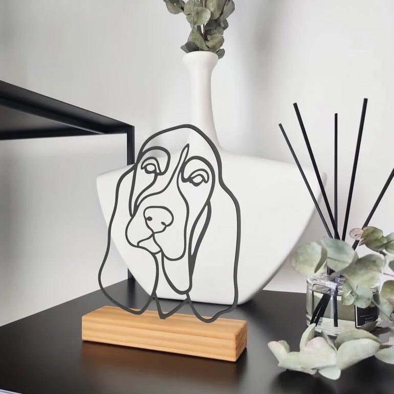 Hound Shelf Decor