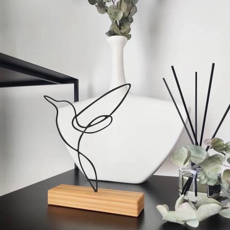 Hummingbird Shelf Decor