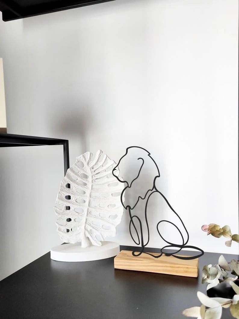 Lion Shelf Decor