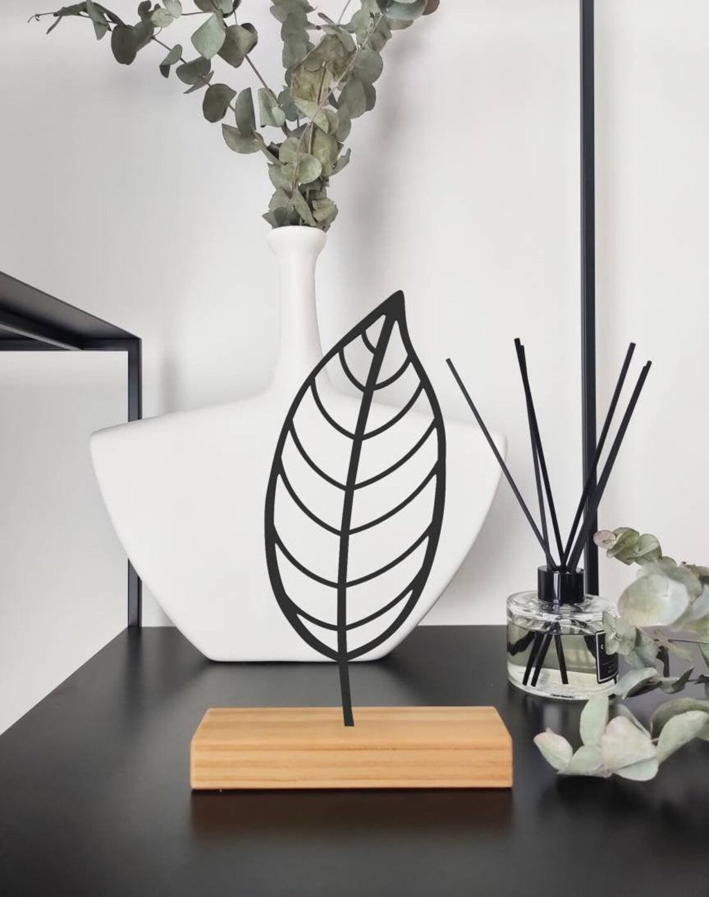 Leaf Shelf - Home - Office Decor