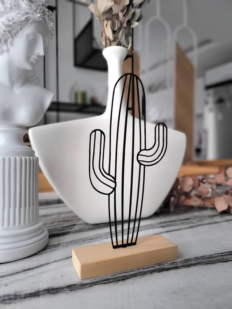 Minimal design " Cactus " home, office shelf, table decor