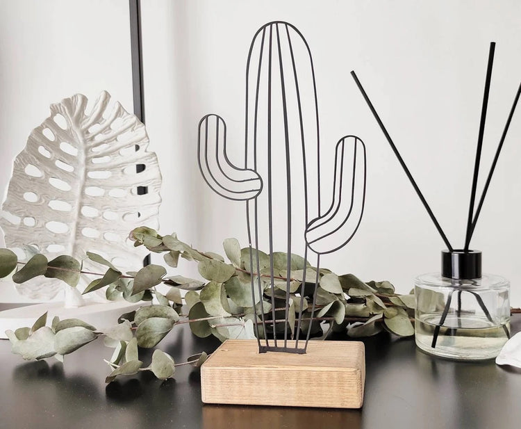 Minimal design " Cactus " home, office shelf, table decor