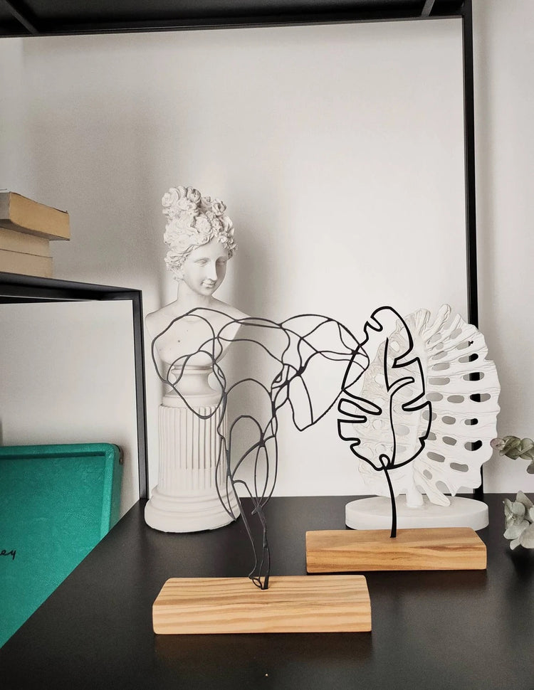 Minimal Design " Banana Leaf " Home & Office Shelf Decor