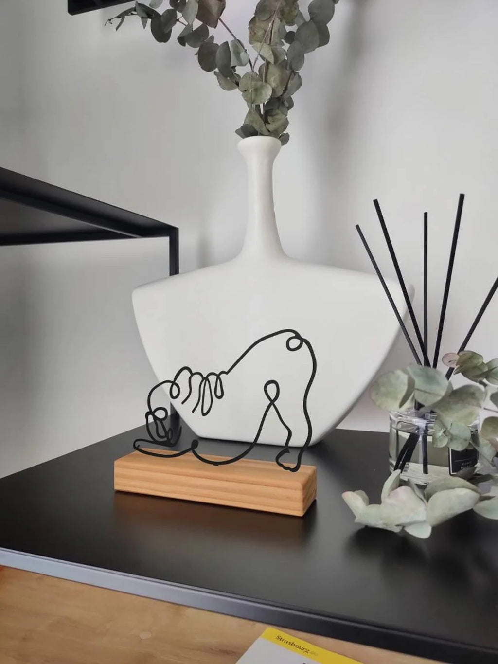 French Bulldog Shelf Decor