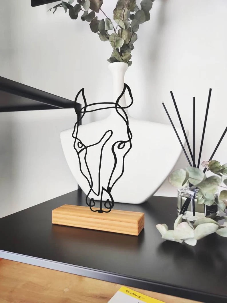 Horse Shelf Decor, Bohemian style