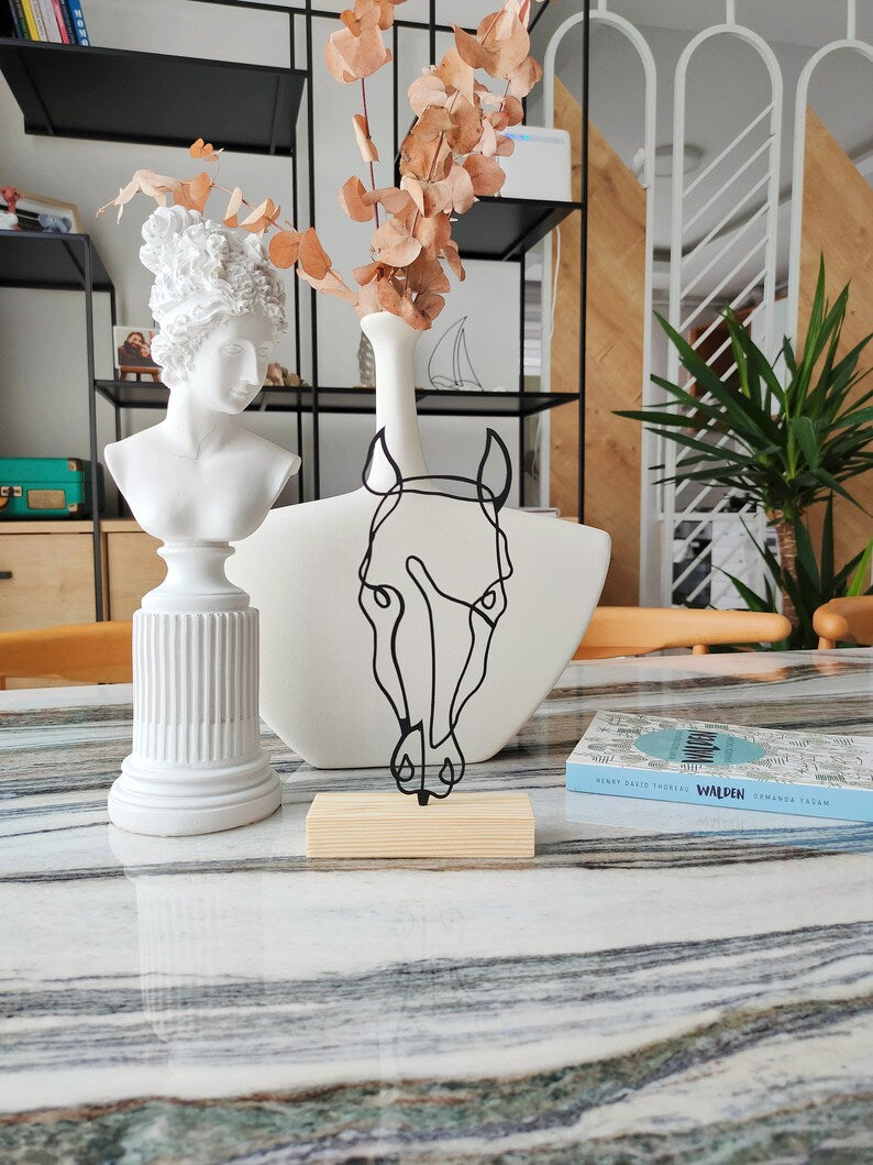 Horse Shelf Decor, Bohemian style