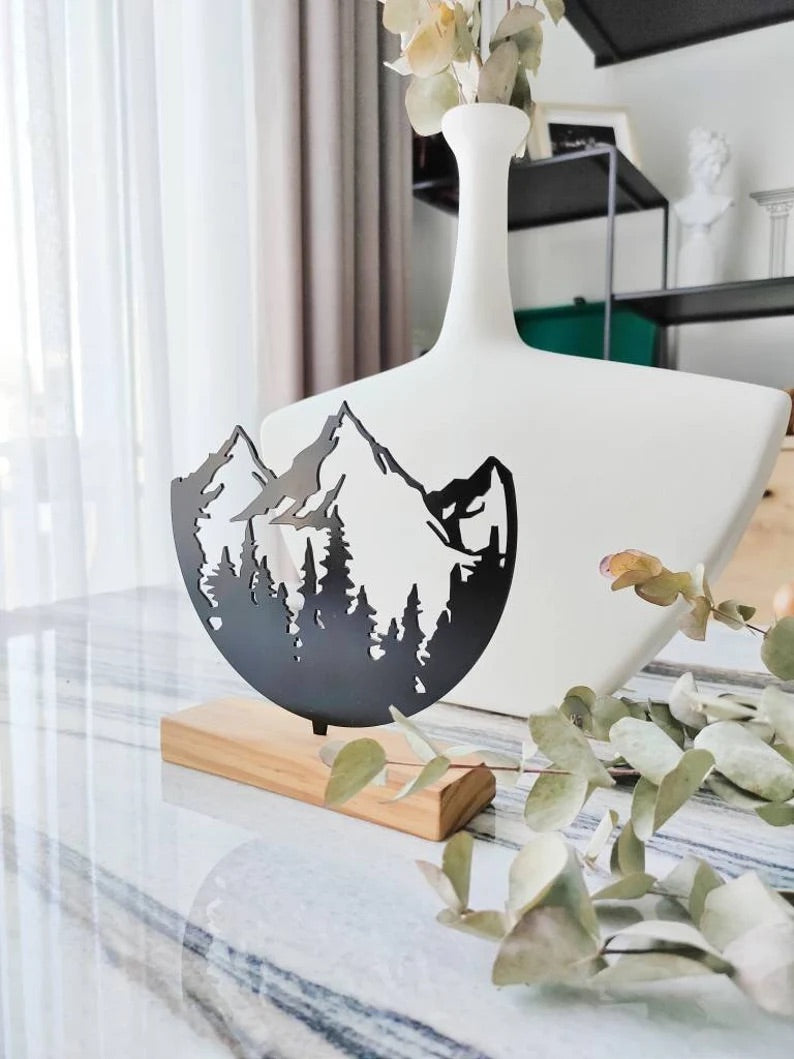 Nature Theme shelf decor