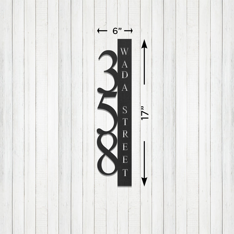 Outdoor Signs House Numbers Name Plate
