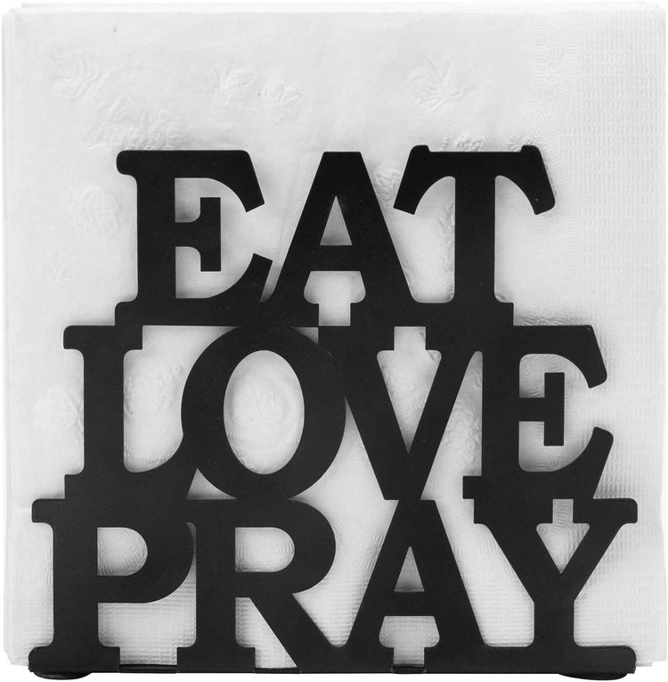 Eat Love Pray Napkin Holder