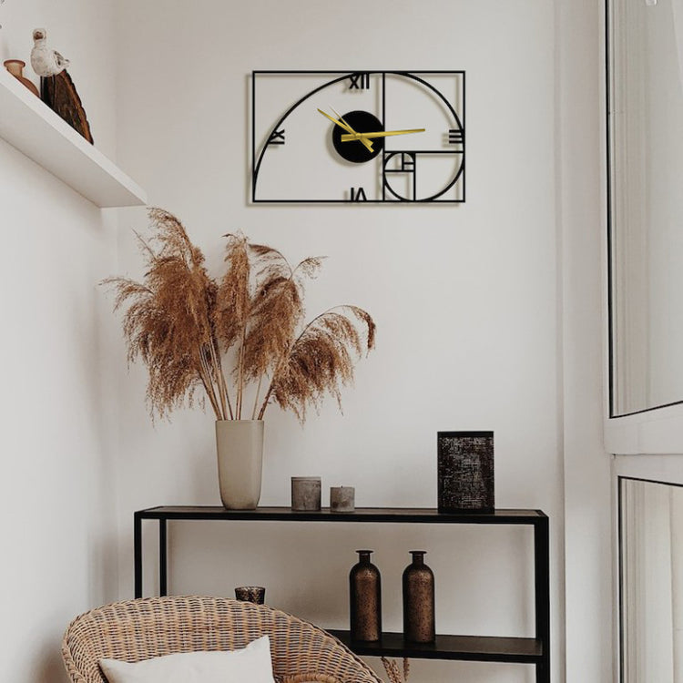 Golden ratio wall clock