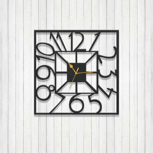 Themes Metal Wall Clock