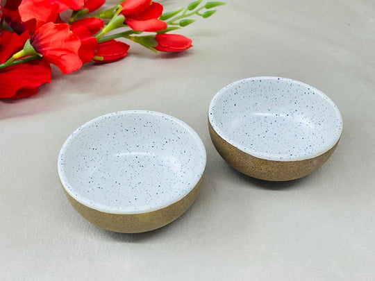 White Handmade Ceramic Bowl