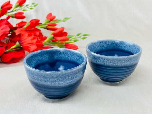 Blue Handmade Ceramic Bowl