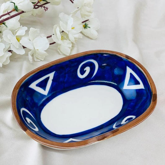 Blue Ceramic Platter