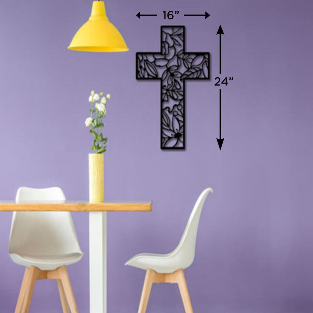 The Cross Metal Wall Art