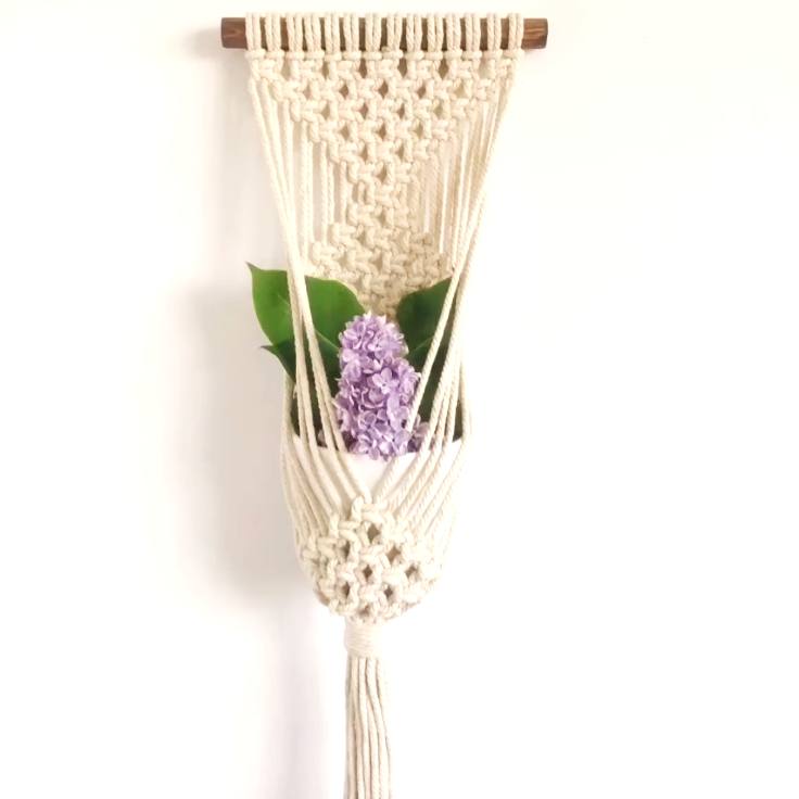 Macrame Hanger Alternate Mosaic