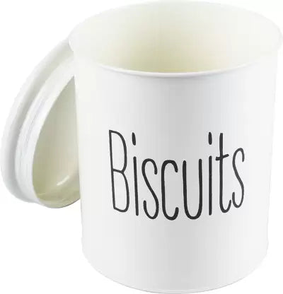 Biscuits Canister (White)