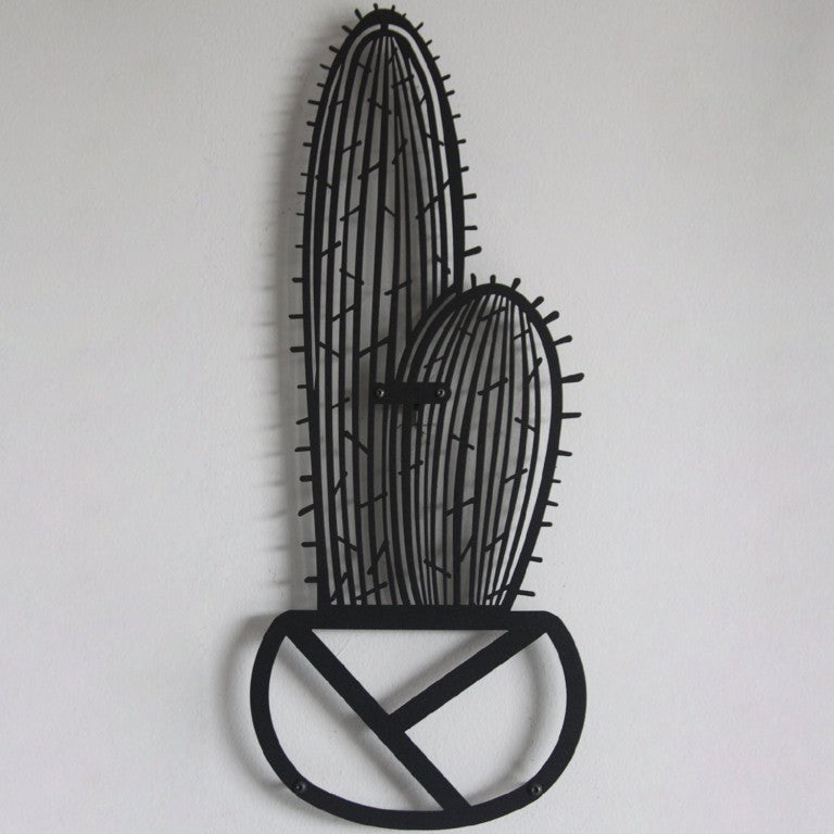 CACTUS METAL WALL ART