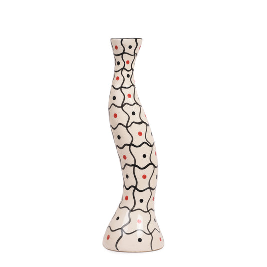 Dotted Decorative Ceramic Vase