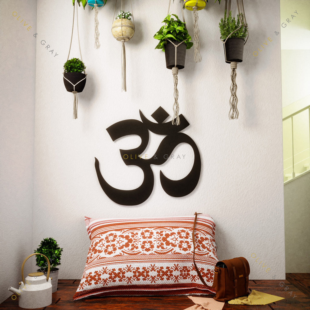 Omkara Metal Wall Art