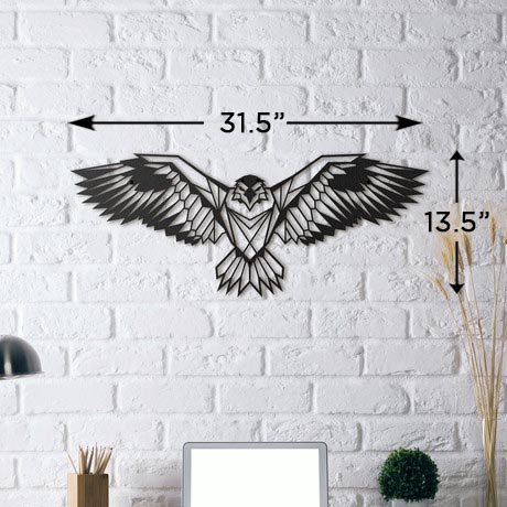 EAGLE Metal Wall Art