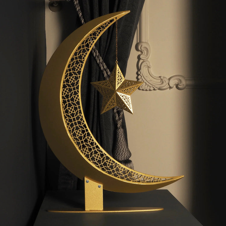 Metal Crescent Ramadan Moon
