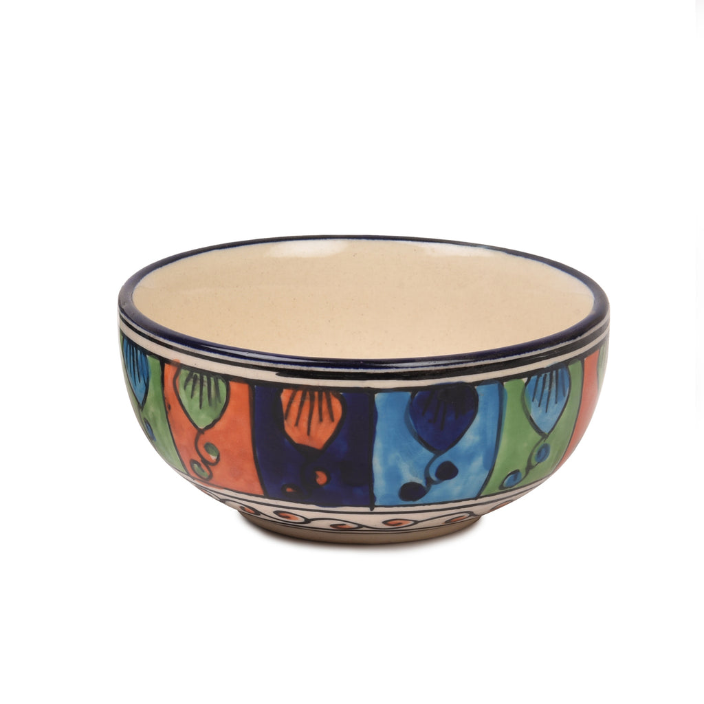 Multicolor Printed Serving Bowls (Set of 2)