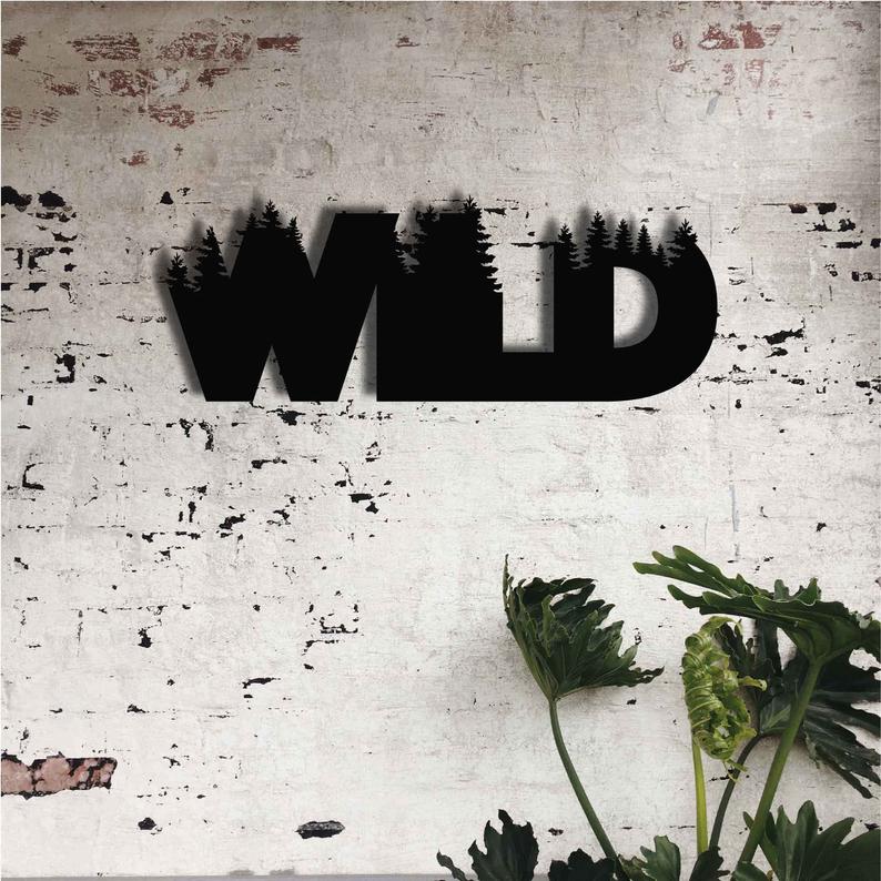 Metal Wall Art - Wild