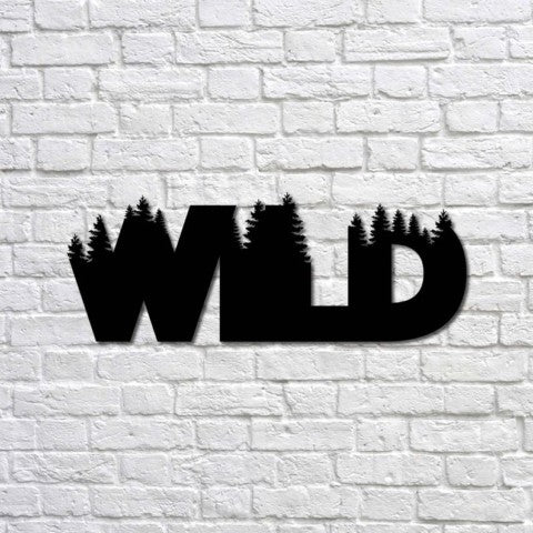 Metal Wall Art - Wild