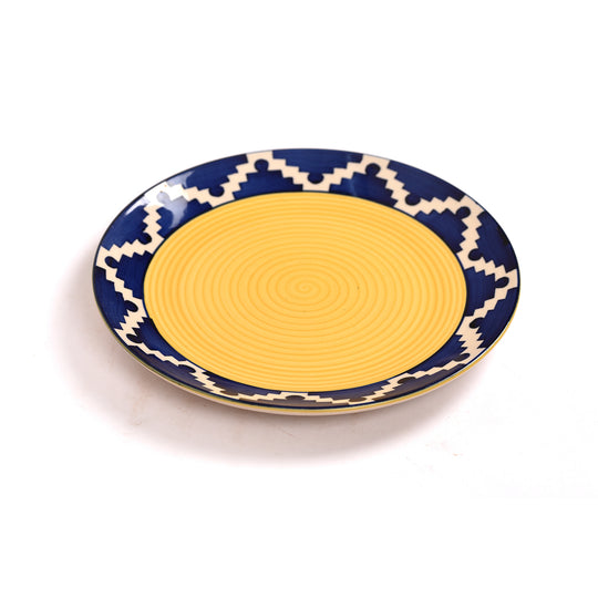 Umrao Print Ceramic Dinner Plates (Set of 2)