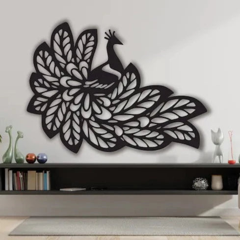 Peacock wall art