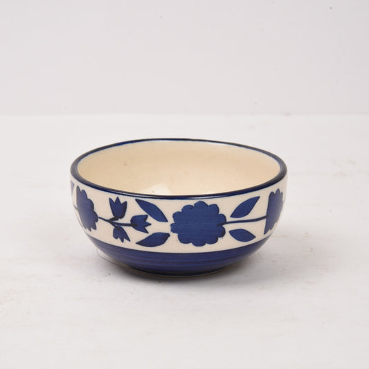Floral Print Ceramic Serving Bowls (Set of 2)