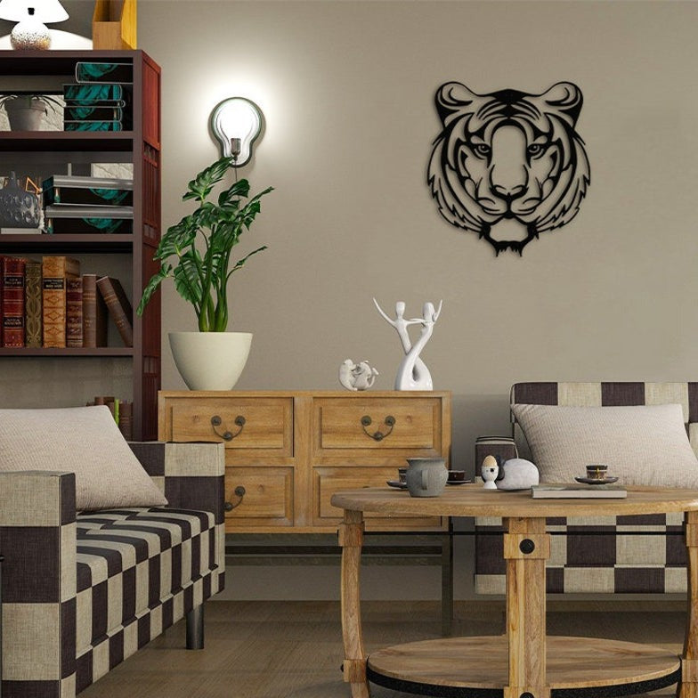 Tiger Metal Wall Art