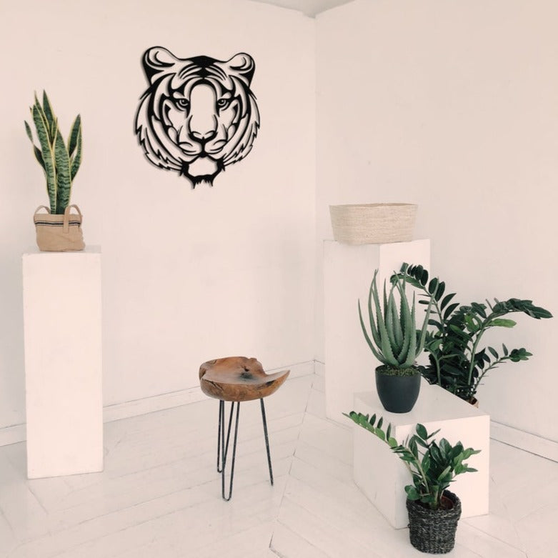 Tiger Metal Wall Art