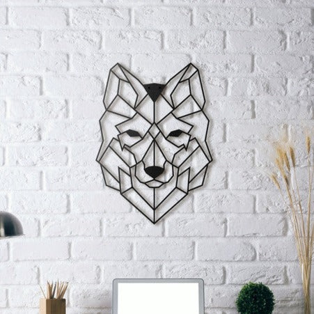 WOLF Metal Wall Art