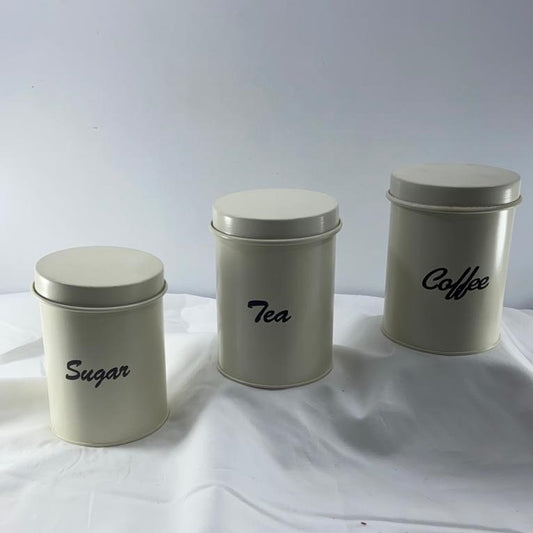 White Canister (Set of 3)